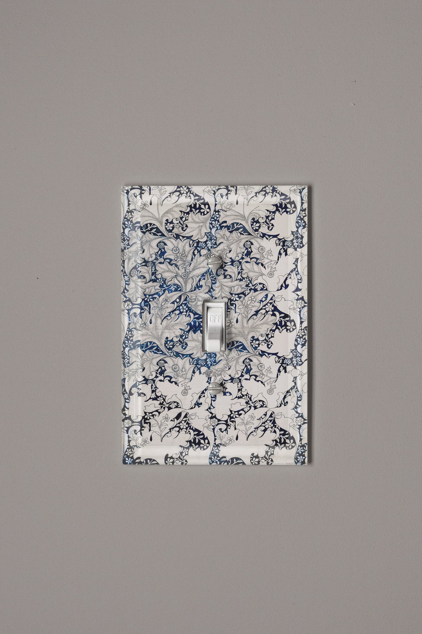 Wallflower Pattern Switch Plate Cover